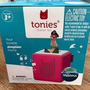 Unopened Moana Starter Tonies Set - Pink